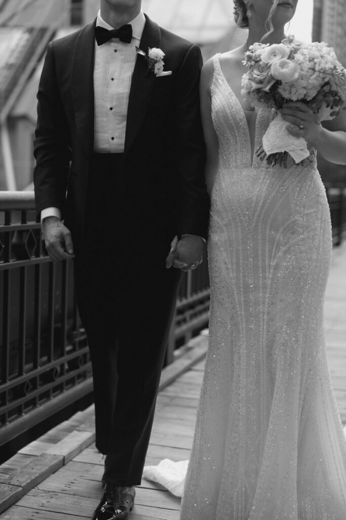 bride and groom fashion, chicago bride