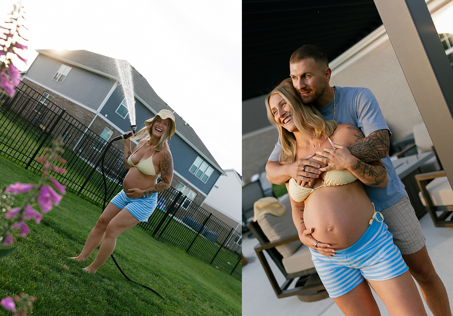 expecting mama waters flowers showing best activities for your family session